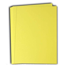 Hamilco farbiges Karton-Scrapbook-Papier, 21,6 x 27,9 cm, frisches Zitronenfarben-Kartonpapier, 50 Stck