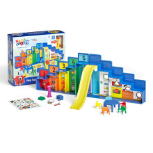 Hand2mind Numberblocks Step Squad Mission Headquarters Play Figure Playsets Toddler Play House Toys Action Figure Playset Number Toys Toy Figures Math