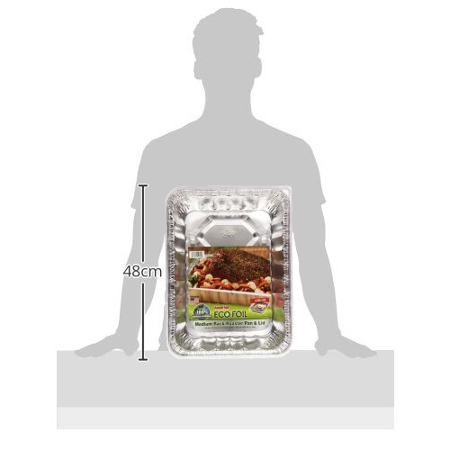 Handi-Foil Cook-N-Carry Medium Roaster med l?g 2