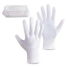 HandLove 12 Pares Luvas Eczema, Luvas Hidratantes para Mulheres e Homens, Tratamento Noturno, Algodão 100%