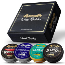 Conjunto de Amostras de Colónia Sólida Occo Bobbo para Homens - Tamanho de Viagem (4) de 0,5 oz