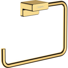hansgrohe AddStoris Towel ring polished gold-optic 41754990
