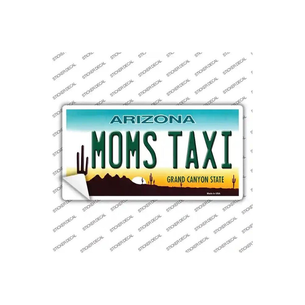 Smart Blonde Lp-3554S-S Moms Taxi Arizona Novelty Sticker Decal - Small 792636362040