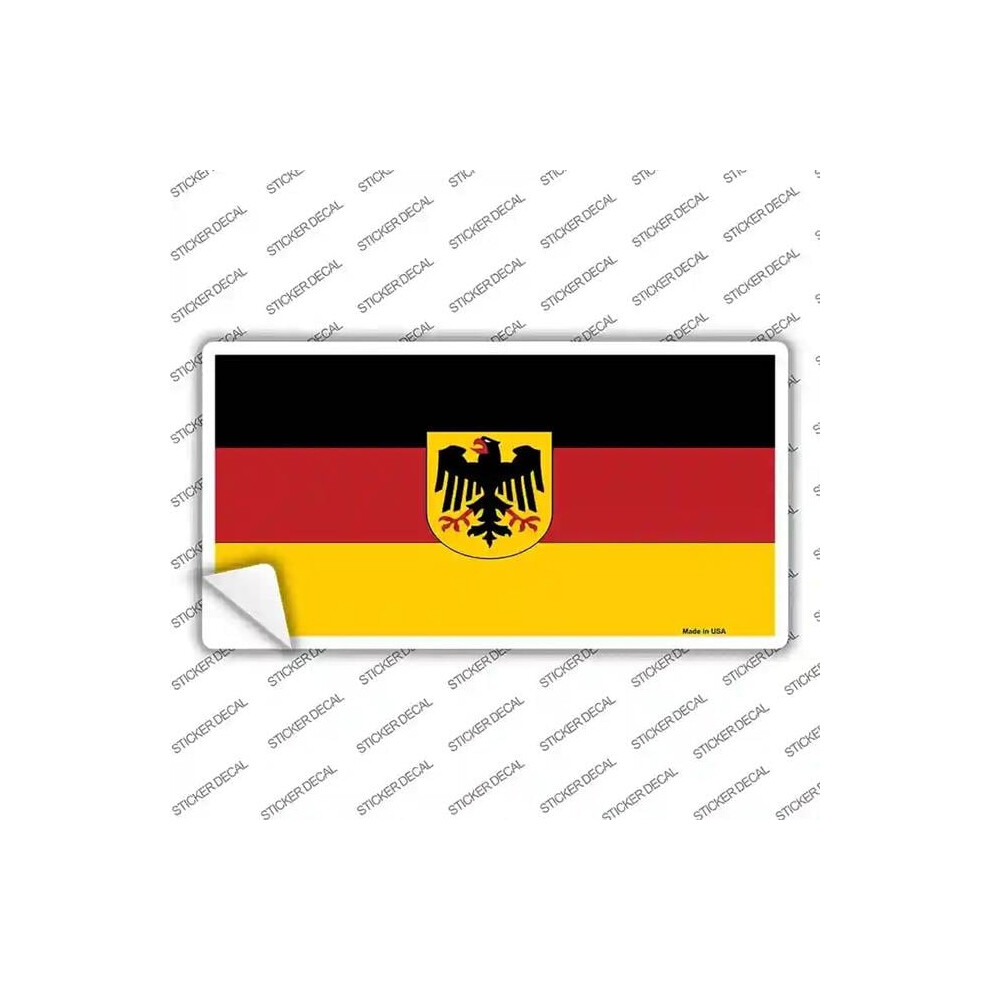 Smart Blonde Lp-527S-Xl Germany State Flag Novelty Sticker Decal - Extra Large 792636363696