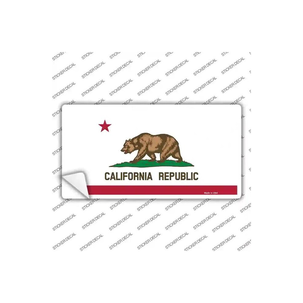 Smart Blonde Lp-531S-L California State Flag Novelty Sticker Decal - Large 792636363757