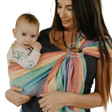 Hip Baby Wrap - 100% Mjuk Bomull Baby Sling Wrap - Baby Hip Carrier