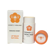 Bálsamo Labial Hidratante com Mel de Manuka 15+ UMF, Óleo de Coco e Óleo de Rícino