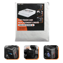 HOTOR Car Trash Bags  Liner Refills (50-Pack)  (Trash Can is not Included)