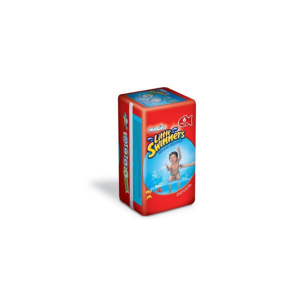 HUggIES Little Swimmers Baby Disposable Swim Diapers Pants Size 5-6  11 count (Pack of 3)