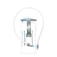 HydraPak Contour (2L Hydration Reservoir) - Low-Profile Water Bladder Fits Most Hydration Packs - High-Flow Bite Valve Leak Proof Fully Reversible