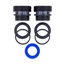 Hydrotools by Swimline 40mm to 1.5'' Filter Hose Connection Kit for Softsided Pools | Complete Kit | INTEX and Bestway Compatible| Heavy-Duty Construc