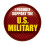 I Proudly Support The US Military Button 1