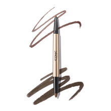 ICONIC LONDON Duo Eyeliner για Καπνιστό Μάτι | 2-σε-1 Κραγιόν, Ανθεκτικό στο Νερό, Vegan (Σοκολατί)