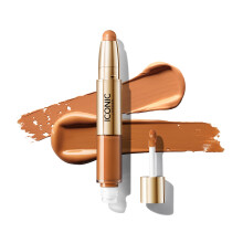 ICONIC LONDON Radiant Concealer & Brightening Duo | Κρεμώδης Υγρός + Λάμψης Κραγιόν Διπλής Χρήσης
