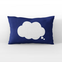 Verlichte kleding Glow Sketch Interactieve Glow in the Dark kussensloop (Dream Cloud)