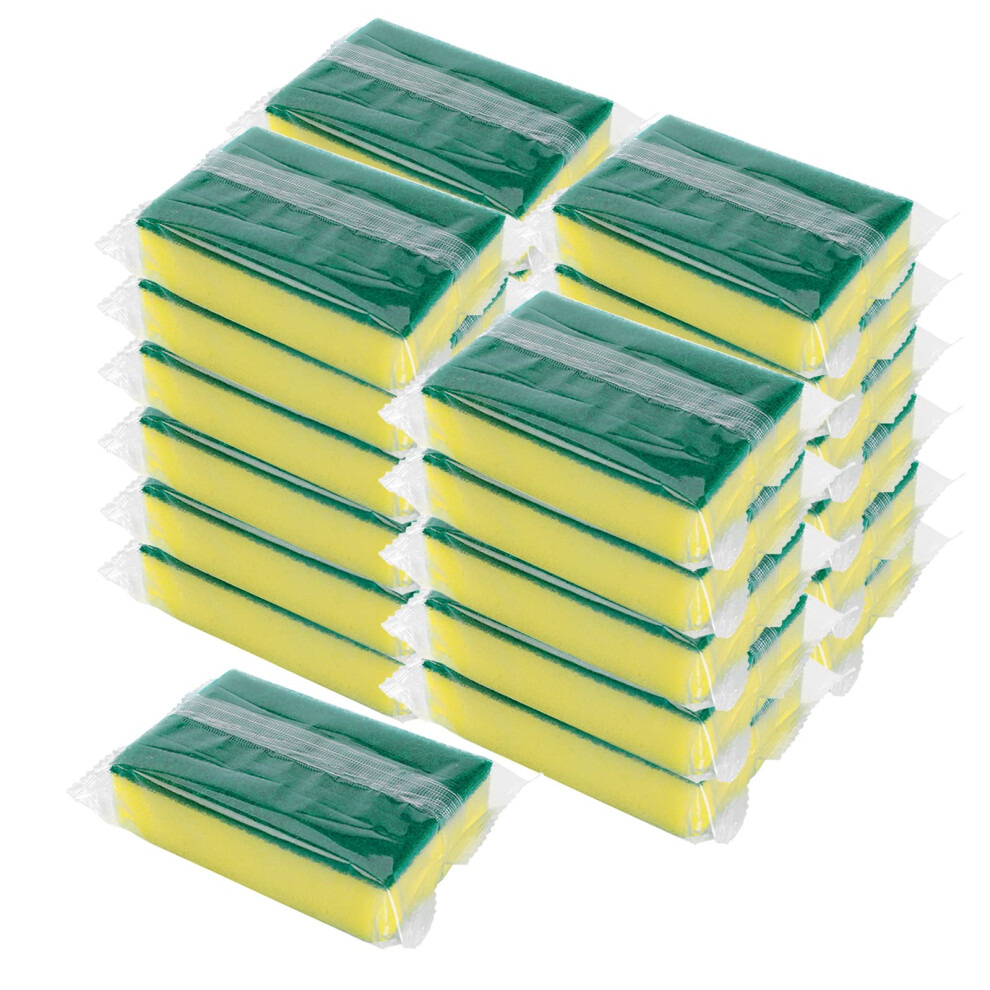 Individueel Verpakte Sponzen Voor De Keuken, Afwasspons, Krasbestendige Afwasspons, Vaatdoek, Geurloze Spons, Doekjes Voor Het Schoonmaken Van Huishou-image