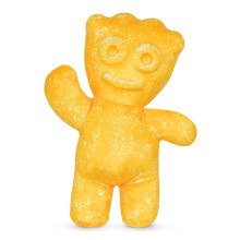 Almofada em forma de doce Sour Patch Kids 16.75" x 12", amarela
