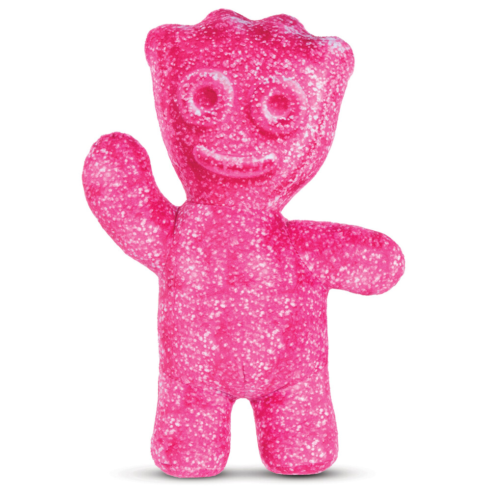 Iscream Sour Patch Kids Mini-Kissen Mit S Igkeiten-Charakter, Gepr Gt, 21,6 X 15,9 Cm, Rosa-image