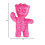 iscream Sour Patch Kids Embossed 8.5"""" x 6.25"""" Candy Character Mini Pillow  Pink 4