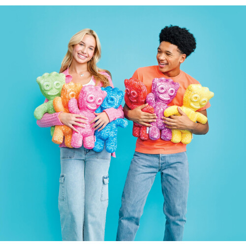 iscream Mini Almofada Embossed Sour Patch Kids 8.5" x 6.25" Amarela 1