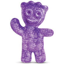 iscream Sour Patch Kids Mini-Kissen mit S igkeiten-Charakter, gepr gt, 21,6 x 15,9 cm, Violett
