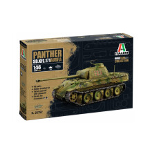 Italeri 25752 1:56 Sd.Kfz. 171 Panther AUSF. A Model Building Kit  Standing Model Building  Crafts  Hobby  Gluing  Plastic Kit  Detailed Unpainted