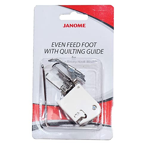 Janome Janome Even Feed Quilting Guide Horizontal Rotary Hook Models Sewing Foot 1