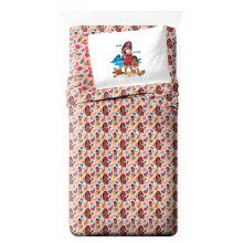 Jay Franco Disney Moana Conjunto de Lençóis Twin - Conjunto de Cama Super Macio de 3 Peças com Pua e Simea