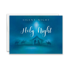 JBH Creations Tysta Natt Religiöst Julkort med Skrift - 24-pack