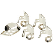 JIM DUNLOP 33P.025 Finger & Thumbpicks en nickel argent .025"""" 5/Pack du joueur