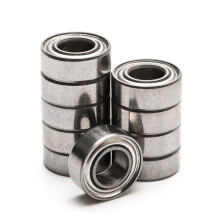 Jiuwu 10 st skateboardlager 4x8x3 mm djup spr kula lager kullager mr84zz l-840zz rullager