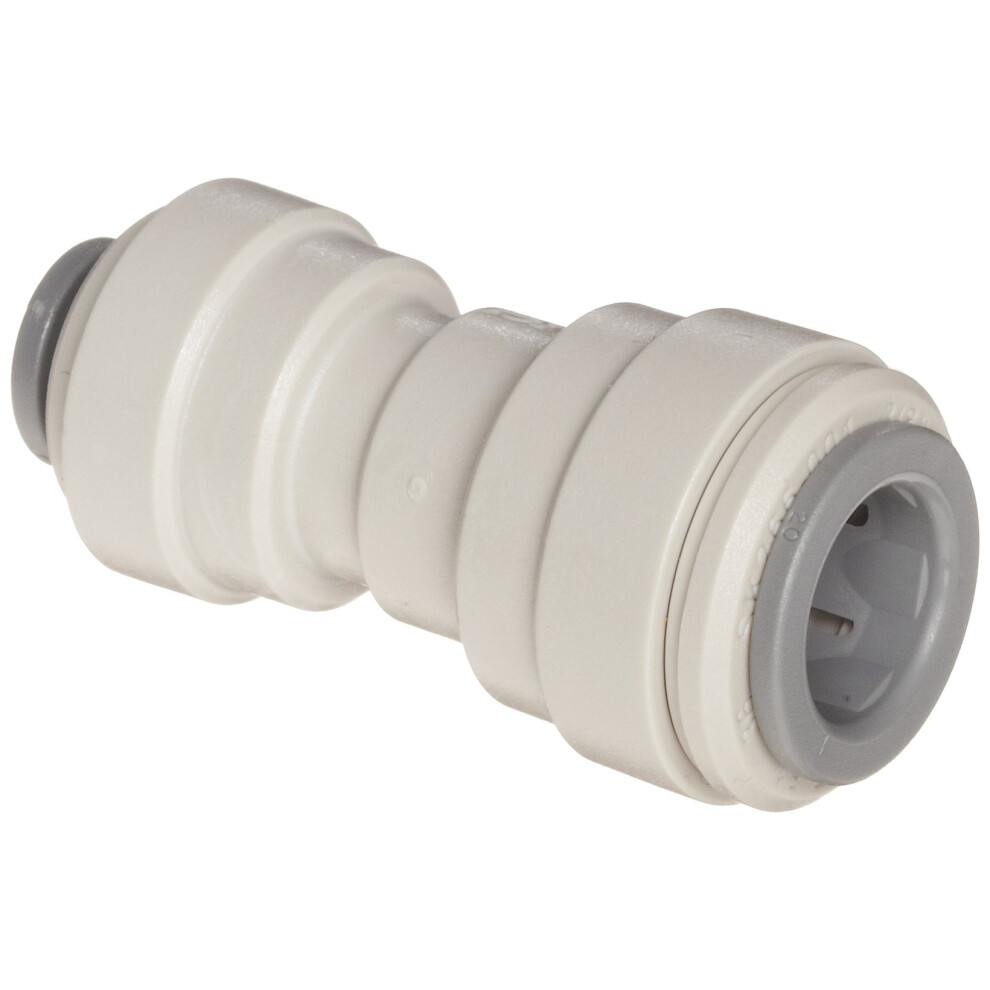 Raccord de tube John Guest en copolym   re ac   tal, raccord droit r   ducteur, diam   tre ext   rieur 1/2"" x 3/8"" (lot de 10)