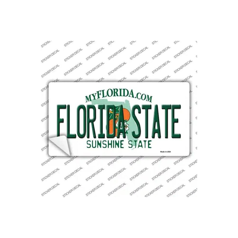 Smart Blonde Lp-6021S-S Florida State Novelty Sticker Decal - Small 792636391408