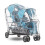 Joovy Triple Stroller Regnslag - Universal - Vandt?t vindt?t St?vt?t 1