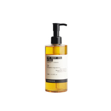 JUNO & Co. Bagnoschiuma con olio doccia con olio di crusca di riso, olio di semi di schiuma di prato ed estratto di calendula per idratare, equil
