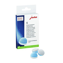 Jura 64308 Reinigingstabletten voor alle Jura Koffiecentra, 6-stuks
