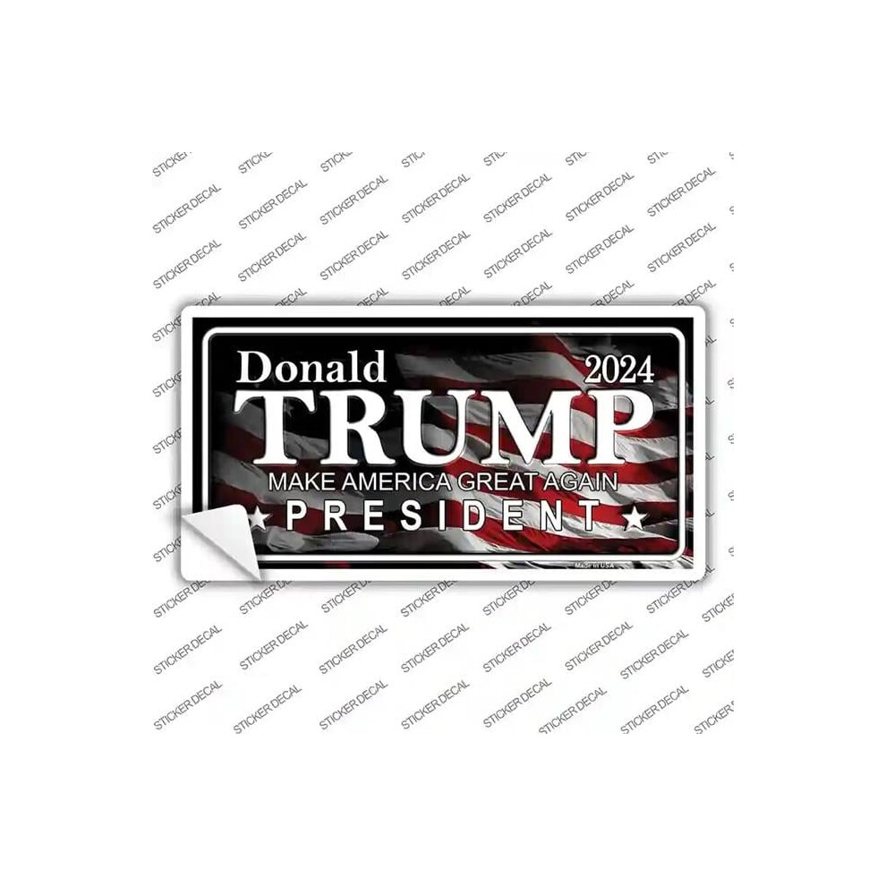 Smart Blonde Lp-10064S-S Trump 2024 Novelty Sticker Decal - Small 792636393167