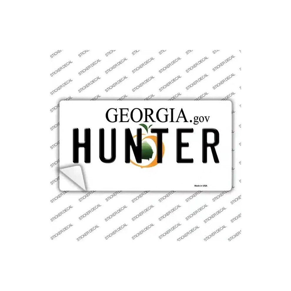 Smart Blonde Lp-6154S-L Hunter Georgia Novelty Sticker Decal - Large 792636394218