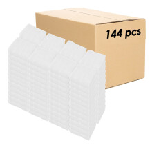 Kaufman - Conjunto de 144 Panos de Lavar (13x13 Polegadas) 100% Algodão, Absorventes e Ultra Macios