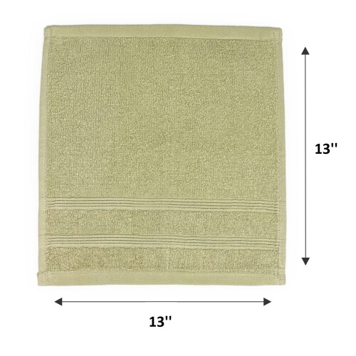 Kaufman - Conjunto Premium de Toalhas de Lavagem de 72 (13x13 Polegadas) 100% Algodão, Ultra Absorventes e Macios 1