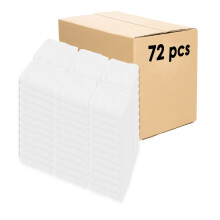 Kaufman - Set di 72 salviette di qualit premium (33x33 cm) in 100% cotone filato ad anello, altamente assorbenti, resistenti e ultra morbidi, es