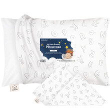 KeaBabies Toddler Pudebetr?k til 13X18 Puder - ?kologisk Toddler Pudebetr?k til Drenge B?rn - 100% Naturlig Bomuld Pudebetr?k til Miniature S?vne