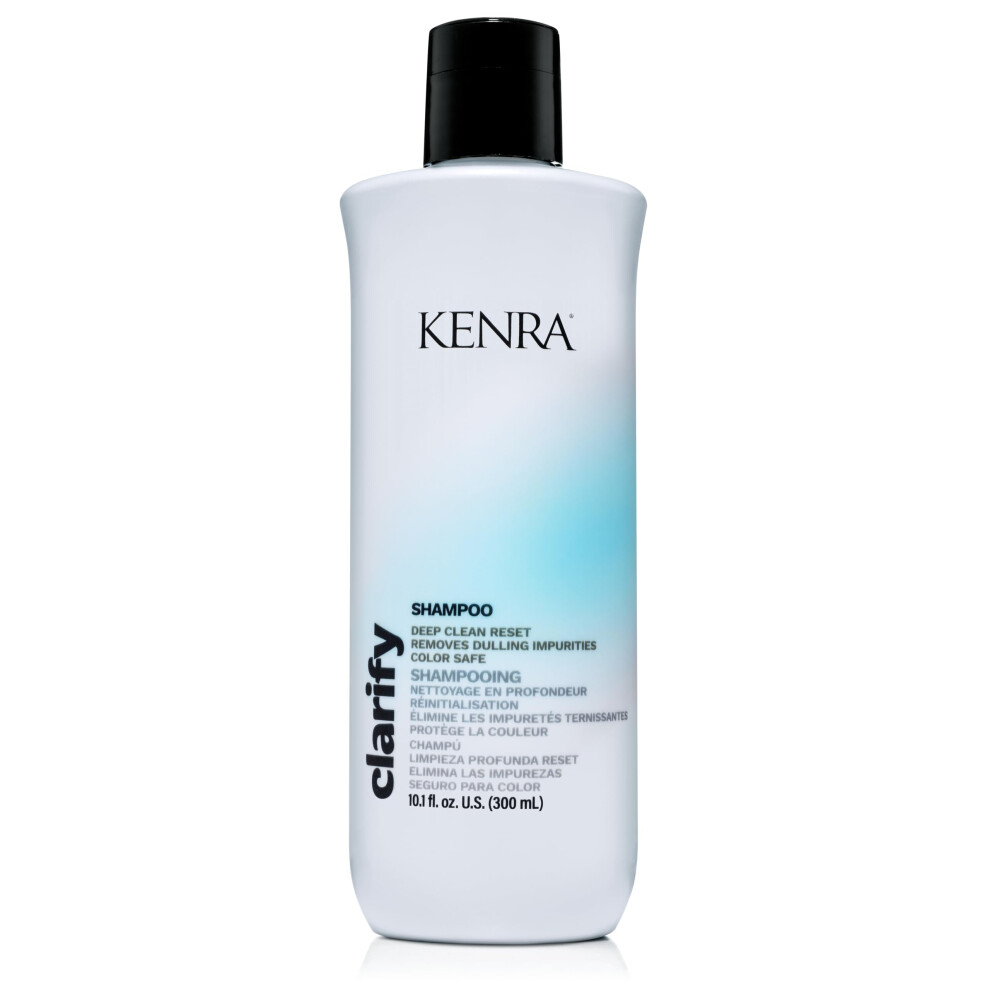 Kenra Clarify Shampoo | Deep Cleansing | Color-Safe | Removes Dulling Deposits & Product Build Up | Brightens Highlighted  Bleached  or Gray Hair | Ad