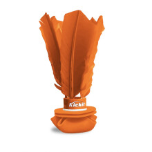 Kickit | Den originale birdie fodboldtræner | Spil udendørs indendørs eller baghaven Beach eller Tailgate (Orange)
