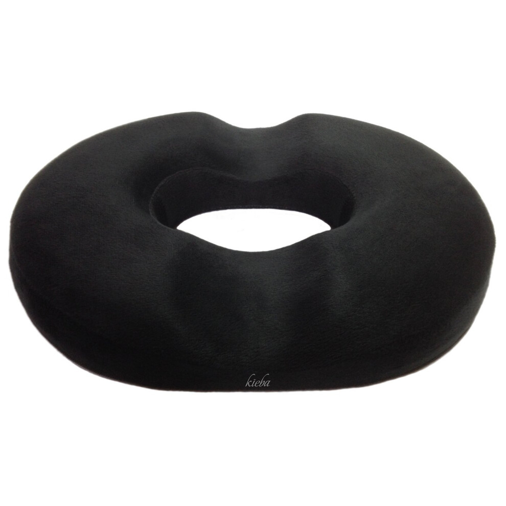 Kieba Hemorrhoid Treatment Donut Tailbone Cushion Prostate Pillow Pregnancy Post Natal Bed Sores Coccyx Sciatica 18 Inches. Ultra Premium Comfo