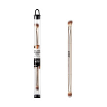Kuss New York Professional Dual Ended Lidschattenpinsel abgewinkelt und gro