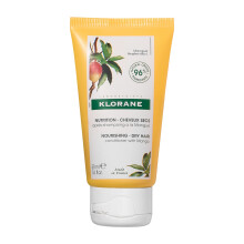 Klorane Nourishing Conditioner with Mango Butter Moisturize and Hydrate Dry Hair Paraben Silicone Sulfate Free 1.6 oz.
