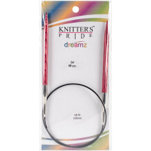 Knitter's Pride-Dreamz Ace Circulare Fixe 24"""" Dimensiune 10/6mm