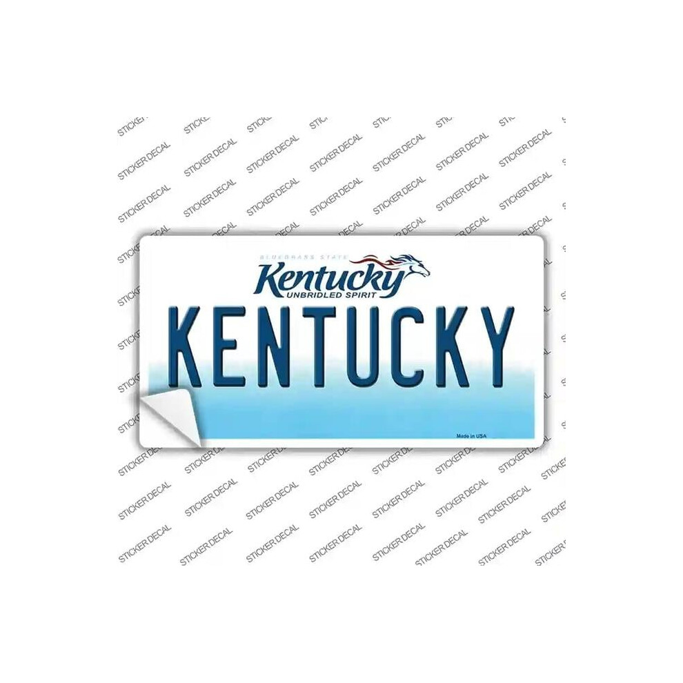 Smart Blonde Lp-6757S-Xl Kentucky Novelty Sticker Decal - Extra Large 792636404481