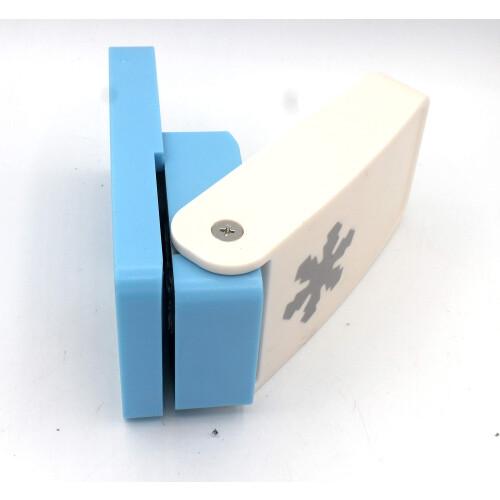 Kucaa Cortador de Papel Artesanal 1.5 Polegadas 38mm Punch de Embossing Mini (Floco de Neve-1.5inch) 2